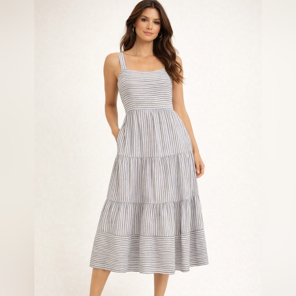 Casa Cabana Striped Knit Top